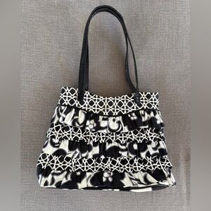 Vera Bradley Black and White Tote Bag